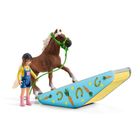 Schleich, Farm World, Antrenament de agilitate pentru ponei, set, 42481