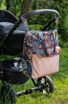 Sensillo, Boho, geanta pentru carucior, roz murdar