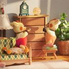 Sylvanian Families, Familia de girafe cu gatul lung, set de figurine, 5639
