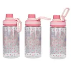 Top Model, Dots, sticla da apa, roz, 500 ml