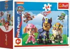Trefl, Fii ca Paw Patrol, mini puzzle, 54 elemente, 1 buc.