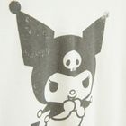 Tricou alb cu imprimeu Kuromi NOWEAR