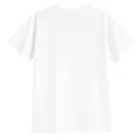 Tricou basic alb cu croiala relaxed NOWEAR