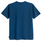Tricou basic bleumarin cu croiala relaxed NOWEAR