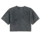 Tricou crop boxy din bumbac pieptanat NOWEAR