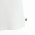 Tricou cropp alb din bumbac pieptanat NOWEAR