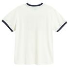 Tricou din bumbac cu imprimeu oversize NOWEAR