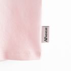 Tricou slim roz din bumbac pieptanat NOWEAR