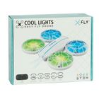 X-Fly, Cool Lights, drona cu telecomanda, alb
