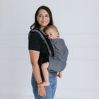 Zaffiro, BabyGrow Roma, marsupiu, gri