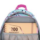 Astrabag, rucsac pentru scoala, cu 3 compartimente, Minty Pandas