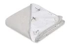 Babymatex, Maxi, halat de baie din bumbac froté pentru bebelusi, gri, 100-100 cm