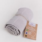 Babymatex, Sisi, patura din bumbac, 75-100 cm, gri