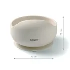 BabyOno, Casti din silicon cu ventuza, bej