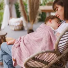 BabyOno, Paturica din bumbac organic, roz