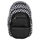 BackUp, rucsac pentru scoala, cu 3 compartimente, Carouri