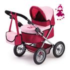 Bayer Design, Trendy, carucior multifunctional pentru papusi, rosu-roz