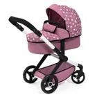 Bayer Design, Xeo, carucior multifunctional pentru papusi, roz