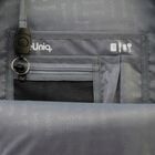 BeUniq, rucsac pentru scoala, cu 3 compartimente, Black