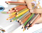 Bic, Kids, Evolution Stripes, creioane colorate, 24 buc.