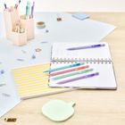 Bic, Matic Pastel, creion automatic cu radiera, HB, Pouch, 0,7 mm, 5 buc.