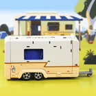 Bluey, Caravana de camping, set cu figurine