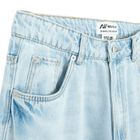 Blugi reglabili cu croiala wide leg NOWEAR