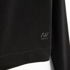 Bluza de antrenament crop top cu croiala mulata NOWEAR