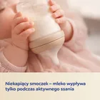 Canpol babies, Natural Shape, tetina doua zone anti-colic, 3 luni+, 2 buc.