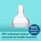Canpol babies, setul, biberon 120 ml + suzeta din silicon, 0-2 luni