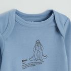 Cool Club, Body cu maneca lunga pentru bebelusi, mix, imprimeu Winnie the Pooh, set, 5 buc.