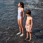 Cool Club, Costum de baie pentru fete, UV 50, albastru