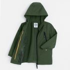 Cool Club, Geaca cu gluga pentru baieti, 3in1, verde-mustar