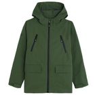 Cool Club, Geaca cu gluga pentru baieti, 3in1, verde-negru