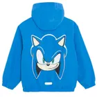 Cool Club, Geaca cu gluga pentru baieti, albastru, imprimeu Sonic the Hedgehog