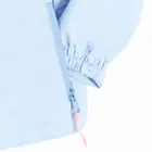 Cool Club, Geaca de ploaie cu gluga pentru fete, 3in1, Bluza polar cu fermoar, albastru