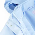 Cool Club, Geaca de ploaie cu gluga pentru fete, 3in1, Bluza polar cu fermoar, albastru