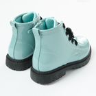 Cool Club, Ghete pentru fete, verde menta, imprimeu buldog, brant din piele