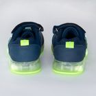 Cool Club, Pantofi sport pentru baieti, bleumarin, talpa cu leduri