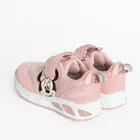 Cool Club, Pantofi sport pentru fete, roz, talpa cu leduri, imprimeu Minnie Mouse