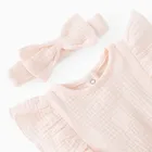 Cool Club, Salopeta rompers pentru fete, muselina, roz