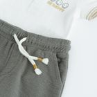 Cool Club, Set pentru baieti, Body cu maneca scurta, Pantaloni scurti, mix, imprimeu SmileWorld
