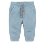 Cool Club, Set pentru baieti, Hanorac cu fermoar, Bluza cu maneca lunga, Pantaloni trening, ecru, albastru