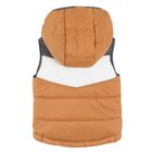 Cool Club, Set pentru baieti, vesta cu gluga, bluza polar cu fermoar, gri-maro