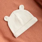 Cool Club, Set pentru bebelusi, Body cu maneca lunga, Pantaloni cu botosei, Caciula, din tricot striat, mix