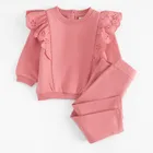 Cool Club, Set pentru fete, Bluza, Colanti, caldurosi, roz