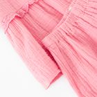 Cool Club, Set pentru fete, Bluza cu maneca scurta, Pantaloni scurti, muselina, roz