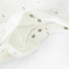 Cool Club, Set pentru fete, Body cu maneca lunga, Salopeta cu botosei, alb