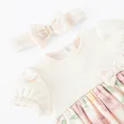 Cool Club, Set pentru fete, Body cu maneca scurta, Bentita, mix