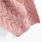 Cool Club, Set pentru fete, din tricot, Bluza cu maneca lunga, Pantaloni, roz